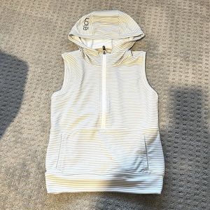 Lole - half zip hooded vest - size small